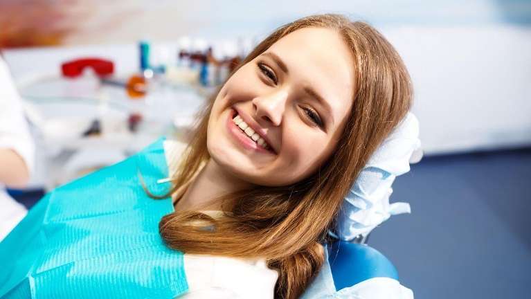 After Cosmetic Surgery Her Smile