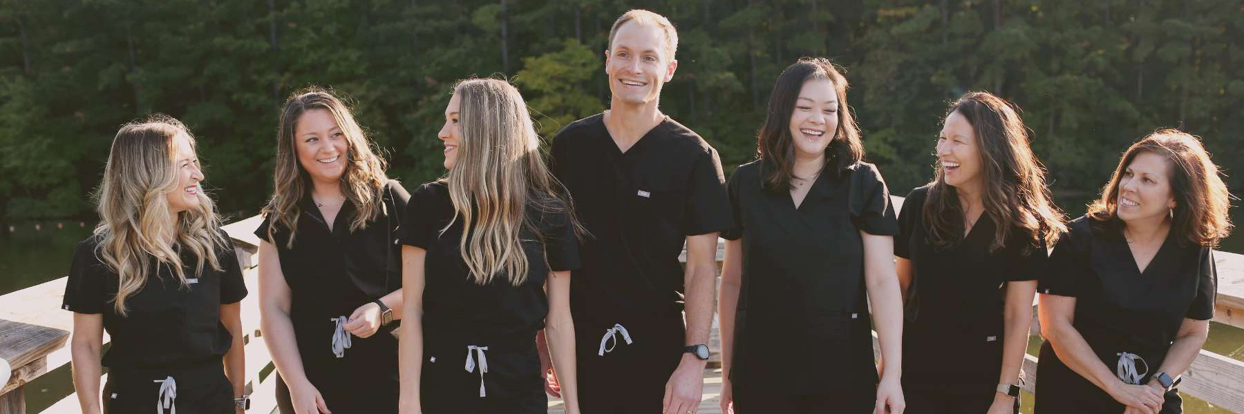 A photo of the staff at Olive Chapel Family Dentistry, Apex NC